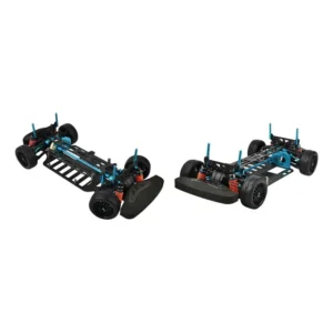 Kit De Chassi De Fibra De Carbono Para Carro Rc De Escala 2x
