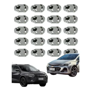 Jogo 20 Porcas Cromadas Onix Cruze S10 Tracker Até 2019