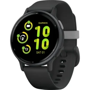 Relógio Garmin Vivoactive 5 Preto Com Pulseira De Silicone