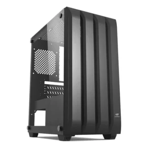 Gabinete Gamer Preto C3Tech MT-G100BK Lateral Vidro Micro ATX Mini ITX