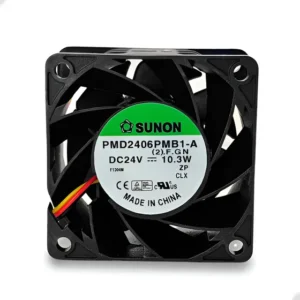 Ventoinha Pmd2406pmb1-a (2)f.gn 24v 10.3w 3 Fios 60x60x38mm