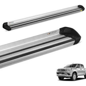 Estribo Lateral Hilux 2008 2009 2010 Aluminio Prata Keko K1