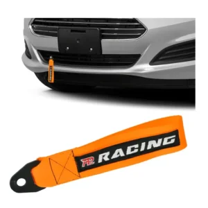 Cinta Reboque Engate Tow Strap Fita Esportiva Laranja Laranja