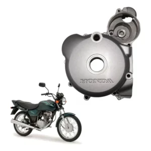 Tampa Motor Esquerda Titan 125 És/kse 2000/2004 Original