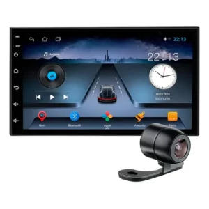 Multimídia Roadstar Rs718br Pro Android Carplay 7 Camera Ré Preto