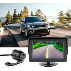 Retrovisor Monitor Automotivo Tela Auxiliar Câmera Ré Kombi