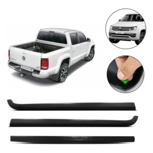 Kit Protetor Tampa Traseira E Lateral Amarok 2016 2017 2018