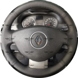 Capa De Volante Costurada Renault Duster Primeira Geração Preto