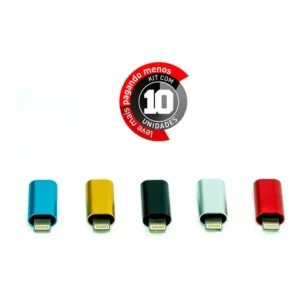 Adaptadores Usb-c Para iPhone - Kit Com 10