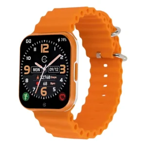 Relogio Inteligente Champion Smart Prova D Agua + Cor Da Caixa Branco Cor Da Pulseira Como Na Foto Cor Do Bisel Laranja
