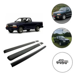 Kit Protetor S10 Cabine Simples Caçamba Laterais 1995 A 2011