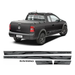 Adesivo Volkswagen Saveiro Trooper 2012 2013 Faixa Lateral