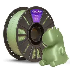 Filamento Pla Verde Oliva Velvet Aveludado 1kg Para Peças Voolt3D Fabricação Nacional