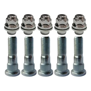 5 Prisioneiros C/ Porca Roda Mitsubishi Asx Tr4 L200 Lancer