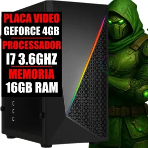 Pc Gamer Intel I7 3.6ghz / Geforce 4gb / 16gb Ram / Ssd 480g 16 Gb