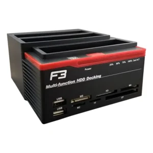 Dock Station 3em1 2 Hds Sata 1 Hd Ide 2.5 3.5 Triplo Usb 3.0