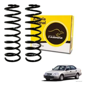Par Mola Suspensão Traseira Honda Civic Lx Ou Ex 97 Á 00