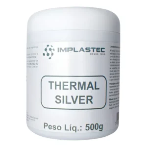 Pasta Térmica Com Prata Thermal Silver Implastec Pote 500g