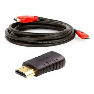 Cabo HDMI Mini HDMI 3m Cirilo Cabos Adaptador Ouro Preto