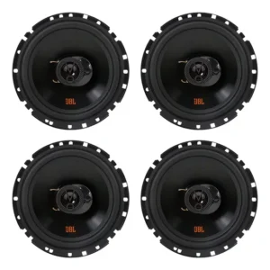 Kit 4 Falantes 6 Polegadas Jbl 6trfx55 Triaxial 220w 4 Ohms Cor Preto