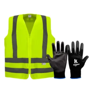 Kit Epi Entregador Mercado Livre Shopee Amazon Colete Luva