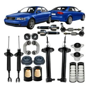 Kit Suspensão Estabilizador Amortecedor Direção Dianteira Traseira Audi A4 1995 1996 1997 1998 1999 2000 2001 02 A 2007