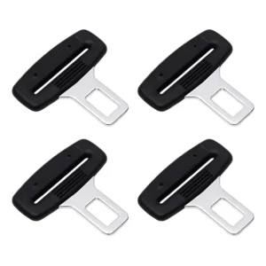 4 Anti Alarme Fecho Engate Macho Cinto Segurança Universal