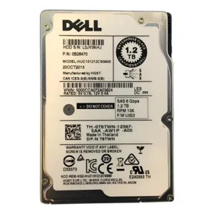 Hd Dell 1.2tb 6g 10k 2.5 Sas 0t6twn T6twn Prateado Prateado