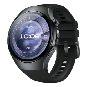 Smartwatch HUAWEI WATCH 5 46mm Tecnologia X-TAP Multissensor Chamadas de Celular com eSIM Dois Modos de Bateria Compatível com Android e com iOS Preto