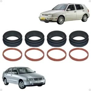 Junta De Coletor De Admissão Golf Bora Polo 1.6 8v Sr Akl