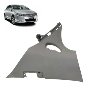 Acabamento Coluna Cinto Traseiro Direito Honda City 09/14 C Cinza Claro