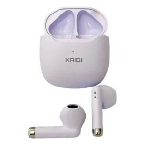 Fone de Ouvido In-ear Sem Fio Kaidi TWS Bluetooth 771 Roxo LED IPX4