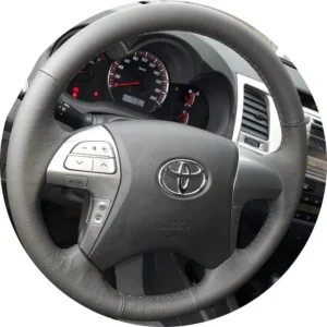 Capa De Volante Costurada Hilux 2011 / 2016 Em Sintetico 2.0 Linho