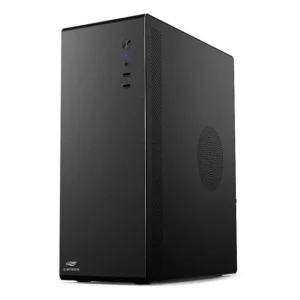 Gabinete C3Tech Micro-ATX MT-100BK Preto Com Fonte 200W USB Áudio