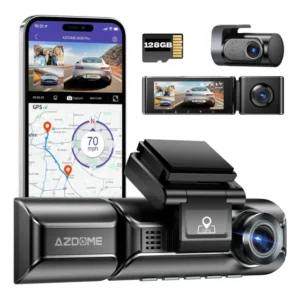 Azdome M550 Pro Câmera Veicular 4k Gps Para Uber/99 128gb