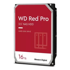 Disco Rígido Western Digital 16tb 3.5 Red Pro 512mb Cor Vermelho