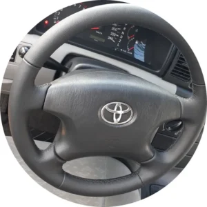 Capa De Volante Costurada Corolla 2003 A 2008