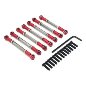 7pcs Alumínio Haste Linkage Link Links De Suspensão