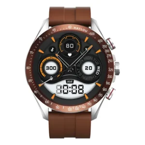 Smartwatch Haylou Solar Pro Ls18 - Marrom Desenho Da Pulseira Mesh