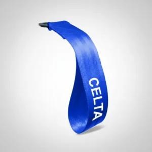 Tow Strap Hook Cinta Reboque Engate Esportivo Gm Celta Cor Azul