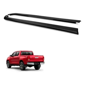 Protetor Borda Hilux 2016 A 2026 Lateral Caçamba Bepo Preto