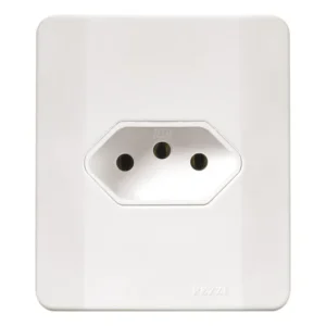 Kit 3 Tomada Sistema X 2p+t 20a Sobrepor Branco Pezzi