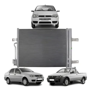 Condensador Ar Condicionado Palio Siena Strada Sistema Behr