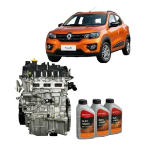 Motor Completo Renault Kwid 1.0 3cc 12v + 3 Litros De Óleo