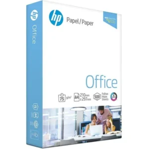 Papel Sulfite Hp Office A4 75g 210 mm x 297 mm Cor Branco 500 folhas