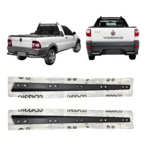 Moldura Lateral Carroceria Strada Adventure 2008 Orig Par