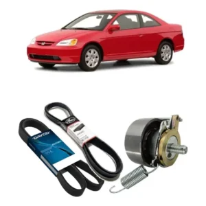Kit Correias E Tensor Honda Civic 1.7 16v 2001 2002 2003