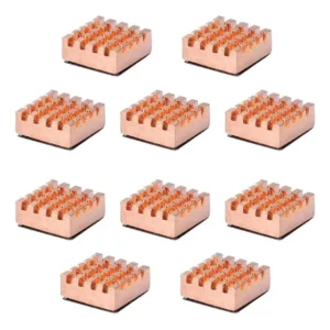 Easycargo 10pcs 14mm Vram Capper Calamessing + Fita Adesiva