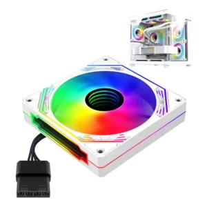 Fan Ventoinha Cooler Branco Adicional Hayom Gb1797 / Fc1397