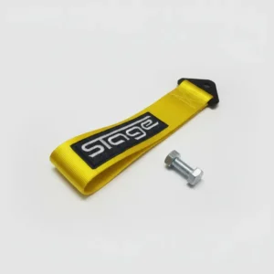 Tow Strap Hook Cinta Reboque Engate Esportivo Stage Importad Cor Amarelo